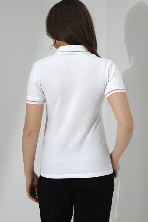 Polo Neck Short Sleeve T-Shirt